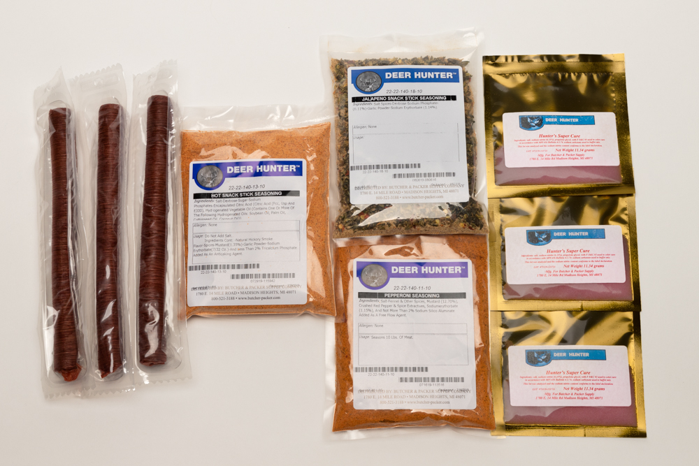 Hot Snack Stick Sampler Kit (30 lbs.)